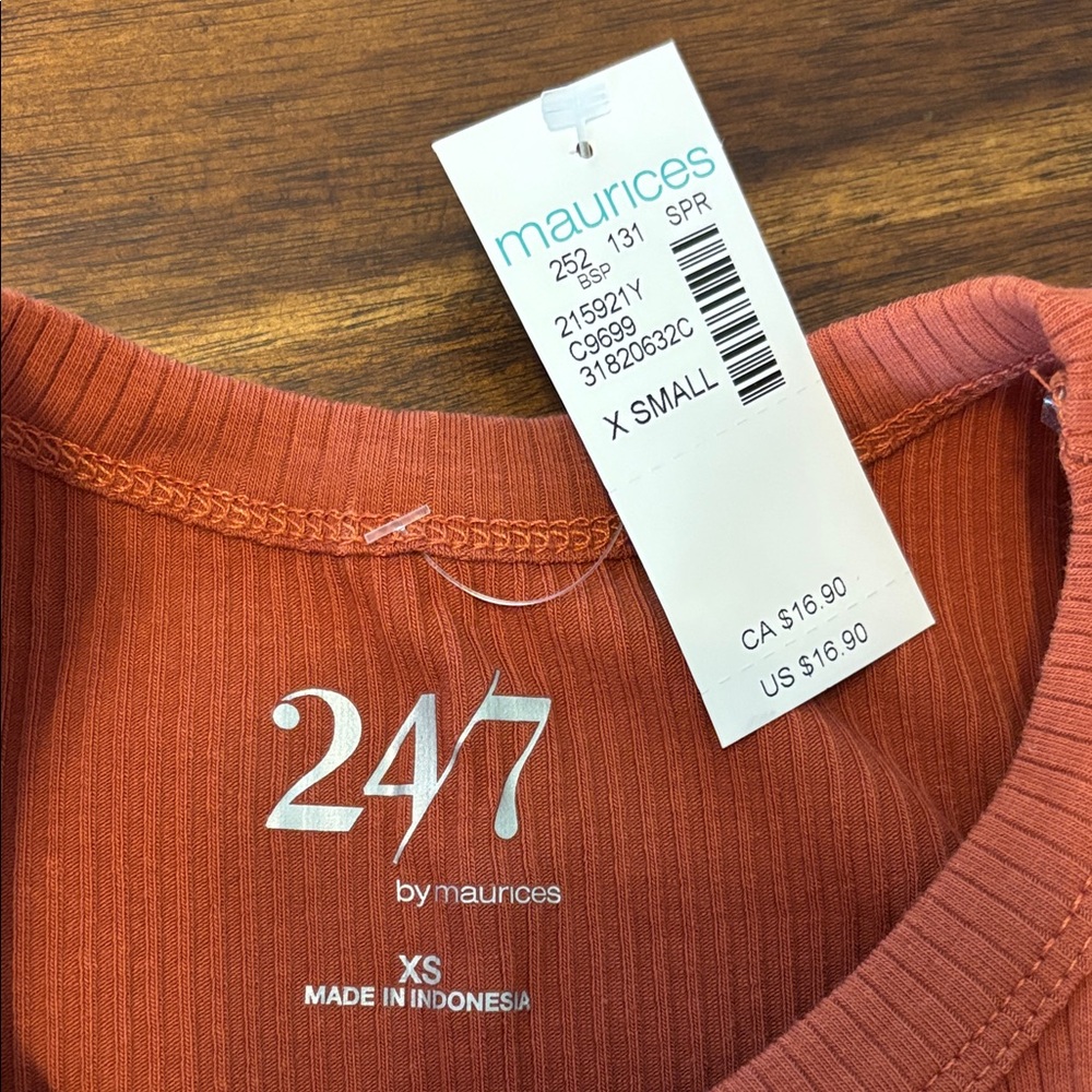 Maurices Ribbed Tank Top - Picture 2 of 7